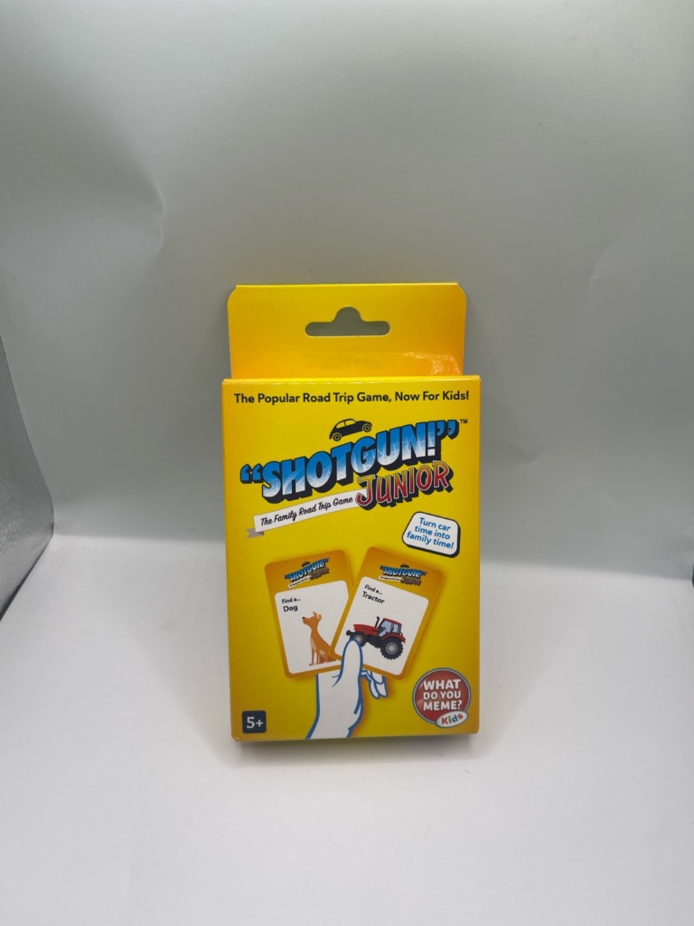 Kids Travel Card Game - Yellow